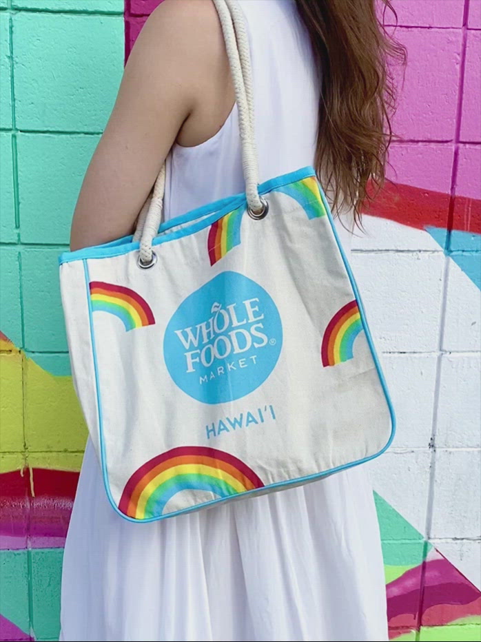 Whole Foods Rainbow エコバッグ