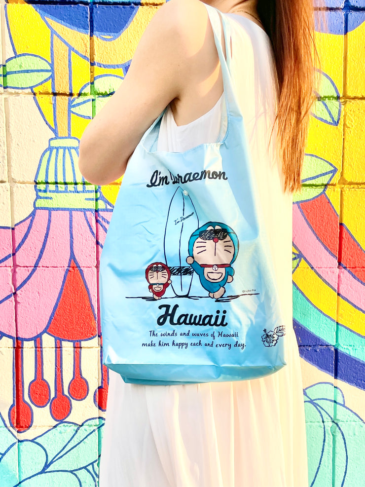 Doraemon Blue Hawaii Foldable エコバッグ