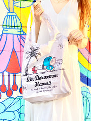 Doraemon White Hawaii Foldable エコバッグ