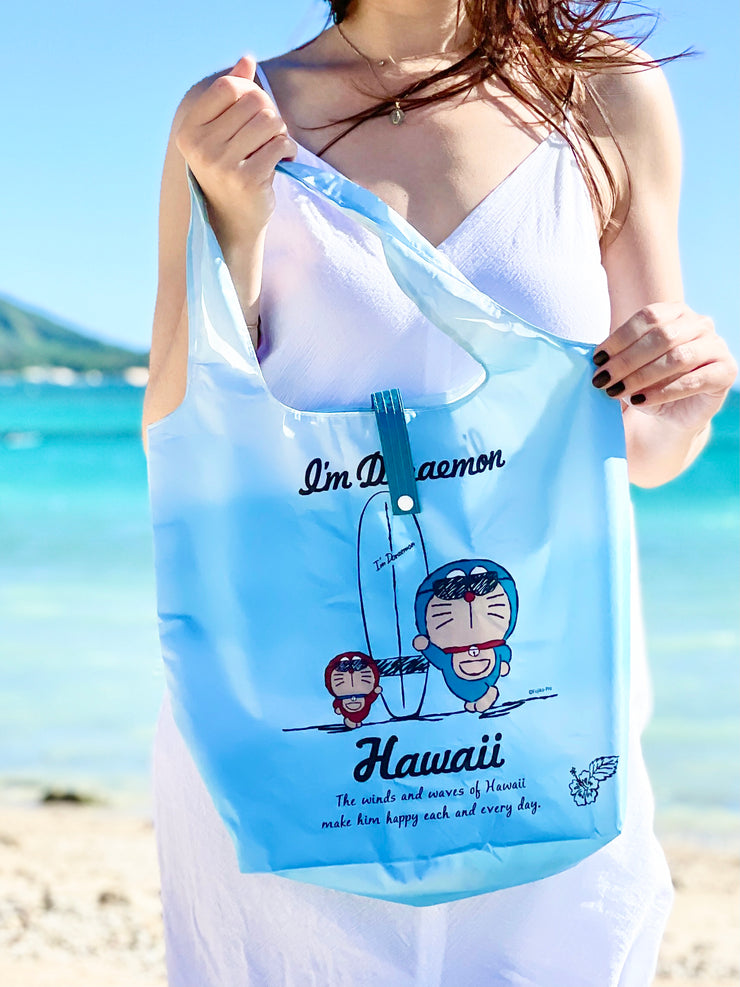 Doraemon Blue Hawaii Foldable エコバッグ