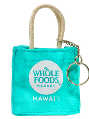 Whole Foods ティールキーホルダー