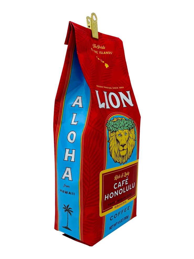 Lion Coffee Café Honolulu ミディアムダークロースト グラウンド／10oz