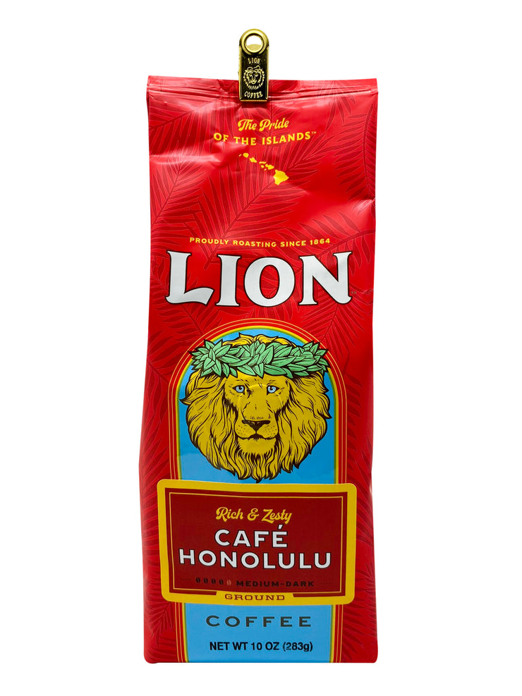 Lion Coffee Café Honolulu ミディアムダークロースト グラウンド／10oz